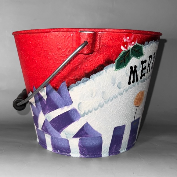 Merry Munchies Snowman Snack Bucket - Picture 5 of 8